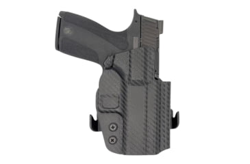 Image of Rounded Smith &amp; Wesson M&amp;P Shield X Paddle Holster Optic Ready, SWN-SHIELDX-CF-LH-OWBPDL