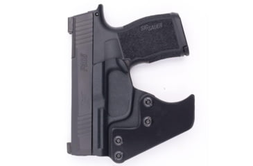 Image of Rounded Springfield Hellcat /Hellcat OSP, AMBI Pocket KYDEX Holster, Black, SFA-HELLCAT-BK-TGPCKT
