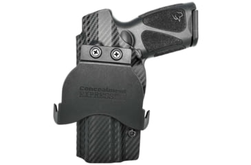 Image of Rounded Taurus Ts9 Paddle Holster, TRS-TS9-CF-LH-OWBPDL