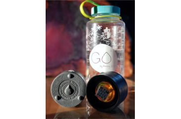 Image of Roving Blue GO3 Water Bottle Pod, Grey, 2.625 x 2.625 x 1.875 in, GO3