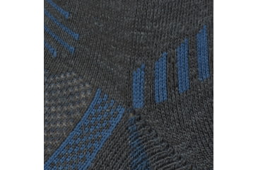 Image of Royal Robbins Bug Barrier Quarter Sock, Asphalt, XL, Y719010-568-XL
