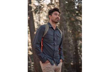 Image of Royal Robbins Expedition Pro L/S Shirt - Mens, Navy, M, Y422039-Navy-M