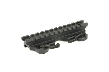 Image of A.R.M.S., Inc. Throw Lever Riser Mount, Black, ARMS63