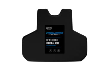 Image of RTS Tactical Concealable Panel Commander Level IIA HG1 Barrday Kevlar Armor Plate