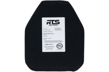 Image of RTS Tactical XR32 Level IV RF3 Ceramic Multi-Hit Stand Alone Armor Plate