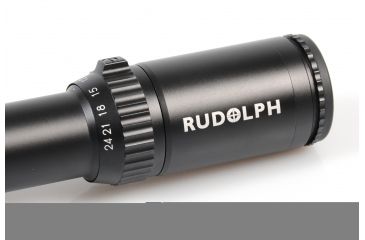 Image of Rudolph Optics Tactical Rifle Scope T1 6-24x50 30mm Tube with T3 Reticle, Black 6009880275083
