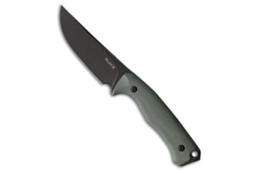 Image of Ruike Ruike F186 Fixed Blade Knife Green Micarta 4.4" Black SW, Green, D2, adult, BHQ-203341