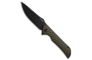 Image of Ruike Ruike P123 Liner Lock Knife Black Sculpted Micarta 3.75" Black, Black, 14C28N, adult, BHQ-208358