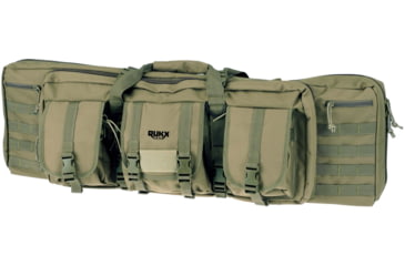 Image of RUKX Gear ATI Tactical Double Gun Case, 36 in, Green, ATICT36DGG