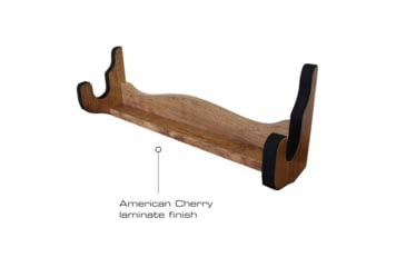 Image of Rush Creek Creations Single Gun Wall Rack, American Cherry, 21 x 5 x 7, 38-4065