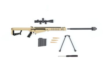 Image of RW Minis .50 Cal Rifle, Replica 1/3 scale, non-firing model, Tan, RWFDE50