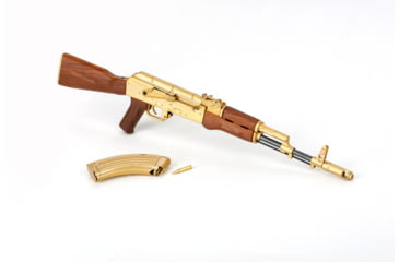 Image of RW Minis AK-47, Replica 1/3 scale, non-firing model, Gold, RWGLDAK47