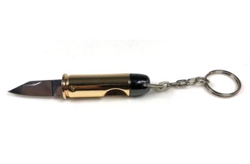 Image of RW Minis Folding Knife - .44 Magnum with Key Chain, Brass, 44MAGKN