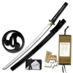 Image of Ryumon Fixed Blade, 42in, Carbon Steel Blade, Cotton Wrapped Handle RY-3037