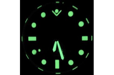 Image of Smith &amp; Bradley Watches Atlantis Automatic Dive Watch, Silver Case/Light Blue Dial, 44mm, ATL101