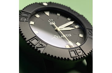 Image of S&amp;B Watches Atlantis Rogue Pro Watch, Black Case W/ Black Dial, 44mm, ATRP101