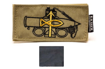 Image of S.O.Tech Black Symbology Patch, Forward Observer SYPCH-FO-BLK