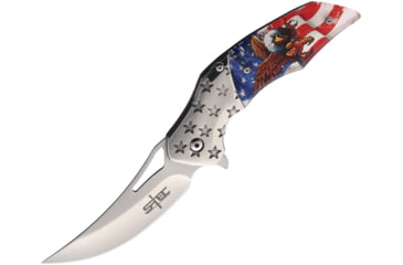 Image of S-TEC Eagle Flag Linerlock A/O Knife, T271910-25