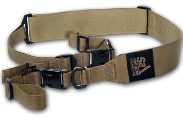 Image of S2Delta Pig Tail Rifle Sling, Fast Adjustment, Tan, MRS2P-USA-TAN-PT