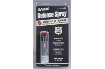 Image of Sabre .54 oz Key Ring  Compact Economy, BLACK KR-14-US