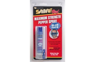 Image of Sabre .69 oz Hard Case w/ Blue Marking Dye, Black HC-22-TC-USBD