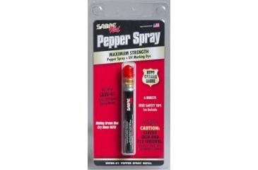 Image of Sabre Red Tactical OC Refill, BLACK SRTBR-01