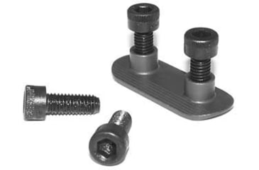Image of SADLAK Steel Low Profile Front Rail Mounting System, Fibergalss Stock, Black, Medium, 1400621
