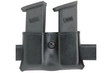Image of Safariland 079 Concealment Magazine Holder, Snap-On, Double - Carbon Fiber Look Black, Ambidextrous 079-53-65