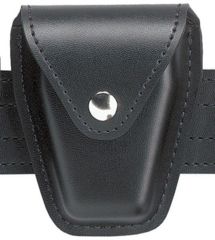 Image of Safariland 190H Handcuff Pouch, Top Flap, for Standard Hinged Handcuffs 190H-22PBL