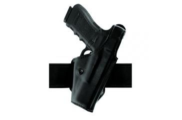Image of Safariland 2 Hi-Ride, Level I Retention Holster - Hi Gloss Black, Left Hand 2-53-92-2R