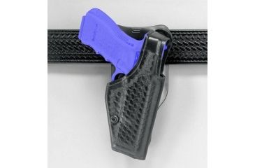 Image of Safariland 2005 ''Top Gun'' Low-Ride, Level I Retention Holster - Basket Black, Right Hand 2005-240-181