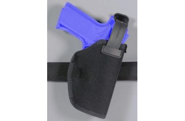 Image of Safariland 4070 ''Hi-Ride'' Thumb Break Holster - Plain Black, Right Hand 4070-18-41
