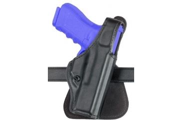 Image of Safariland 518 Paddle Holster - Plain Black, Right Hand 518-21-61
