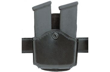 Image of Safariland 572 Concealment Magazine Holder, Paddle, Double - Carbon Fiber Look Black, Ambidextrous