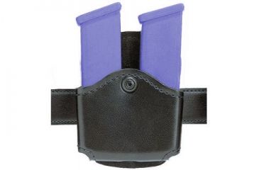 Image of Safariland 572 Concealment Magazine Holder, Paddle, Double - STX Plain Black, Ambidextrous