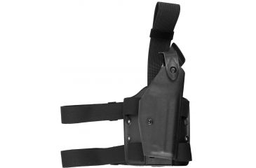 Image of Safariland 6004 SLS Tactical Holster - Tactical Black, Right Hand 6004-93-121
