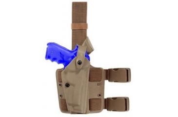 Image of Safariland 6004 SLS Tactical Holster - Tactical Black, Right Hand 6004-293-121