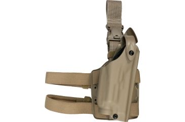 Image of Safariland SLS Tactical Holster w/Quick Release, H&amp;K USP 9mm/.40/.45 Hammer Down w/SF X200/X300, TLR-1/TLR-2, Insight XTI Procyon, USP 9mm/.40 4.13in/USP 45 4.1ft, STX FDE, RH, 6005-9321-551