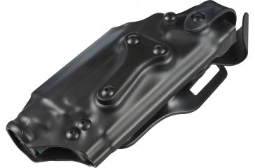 Image of Safariland 6230 SLS Mid-Ride Military Holster, Sig Sauer P220, P226 w/ITI Mount ITI M3X/M6X 4.41in., Plain Black, Right Hand, 6230-7712-411