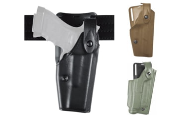 Image of Safariland 6280 Glock 20, 21, SLS Mid-Ride, LVL2 Retention Holster, Black, Flat Dark Earth, Foliage Green, OD Green