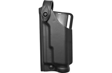 Image of Safariland 6280 SLS Level II Retention Mid-Ride Duty Holster, SA XD 4in 9mm/.40 S&amp;W/.45 ACP, TLR-2, Left, Plain, Black, 6280-14821-412