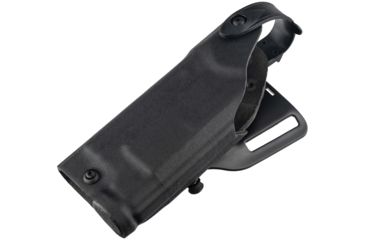 Image of Safariland 6280 SLS Level II Retention Mid-Ride Duty Holster, Heckler &amp; Koch HK45, SureFire X300, Left, Tactical, Black, 6280-3930-132