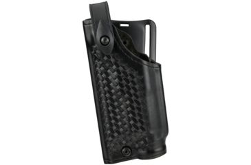 Image of Safariland 6280 SLS Level II Retention Mid-Ride Duty Holster, S&amp;W M&amp;P 45, TLR-2, Left, Basketweave, Black, 6280-51921-82