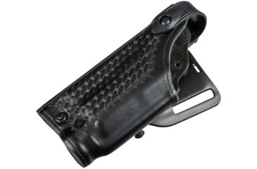 Image of Safariland 6280 SLS Level II Retention Mid-Ride Duty Holster, S&amp;W M&amp;P 45, TLR-2, Left, Basketweave, Black, 6280-51921-82