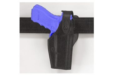 Image of Safariland 6280 Level II Retention, Mid-Ride Holster - STX Tactical Black, Right Hand 6280-7421-131