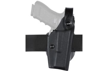 Image of Safariland 6282 SLS Hi-Ride Level-II Retention Duty Holster, H&amp;K P30L with ITI M3, TLR-1, Surefire X200, X300, or X300U, ,, Black, Left Hand, 6282-3952-132