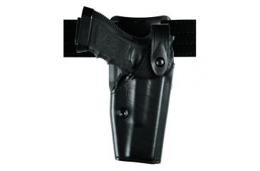 Image of Safariland 6285 SLS LVL II  Low-Ride Holster, SA 1911, Insight Technology M6, Right, Basketweave, Black, 6285-5621-481