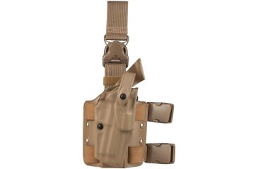 Image of Safariland 6305 ALS/SLS Tactical Holster w/Quick Release, Beretta 92, STX Flat Dark Earth, Right Hand, 6305-73-551