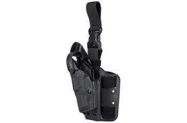 Image of Safariland 6305 ALS/SLS Tactical Holster w/Quick Release, S&amp;W M&amp;P 9mm, .40 4.25in., STX Tactical, Black, Left Hand, 6305-219-132