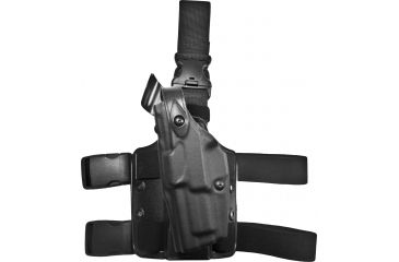 Image of Safariland 6305 ALS Tactical Holster - STX TAC Black, Left Hand 6305-149-132